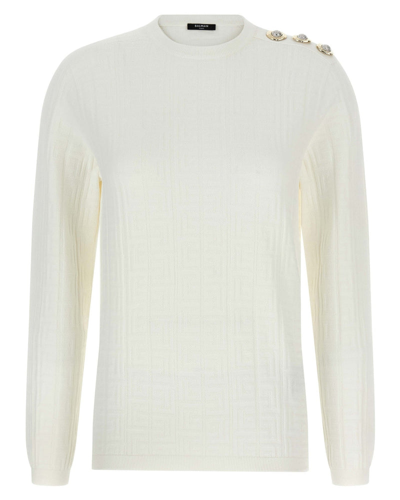 Balmain Maxi Shoulder Top Glam Steals