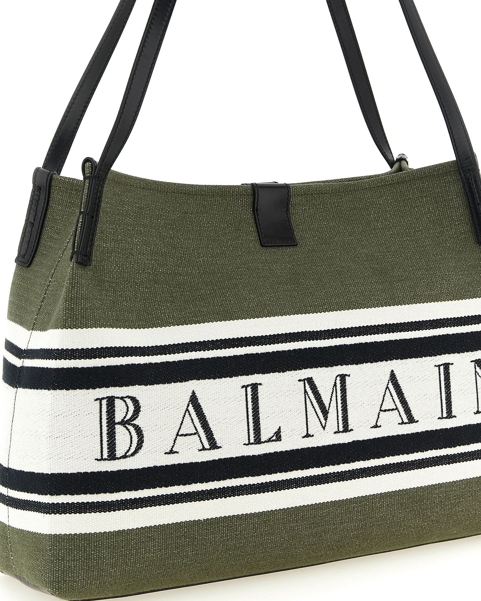 Balmain Medium Release Shopping Bag Glam Steals