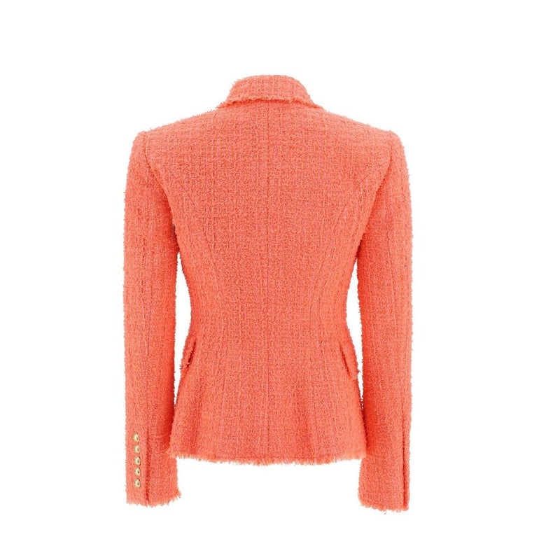 Balmain Orange Cotton Blazer Glam Steals