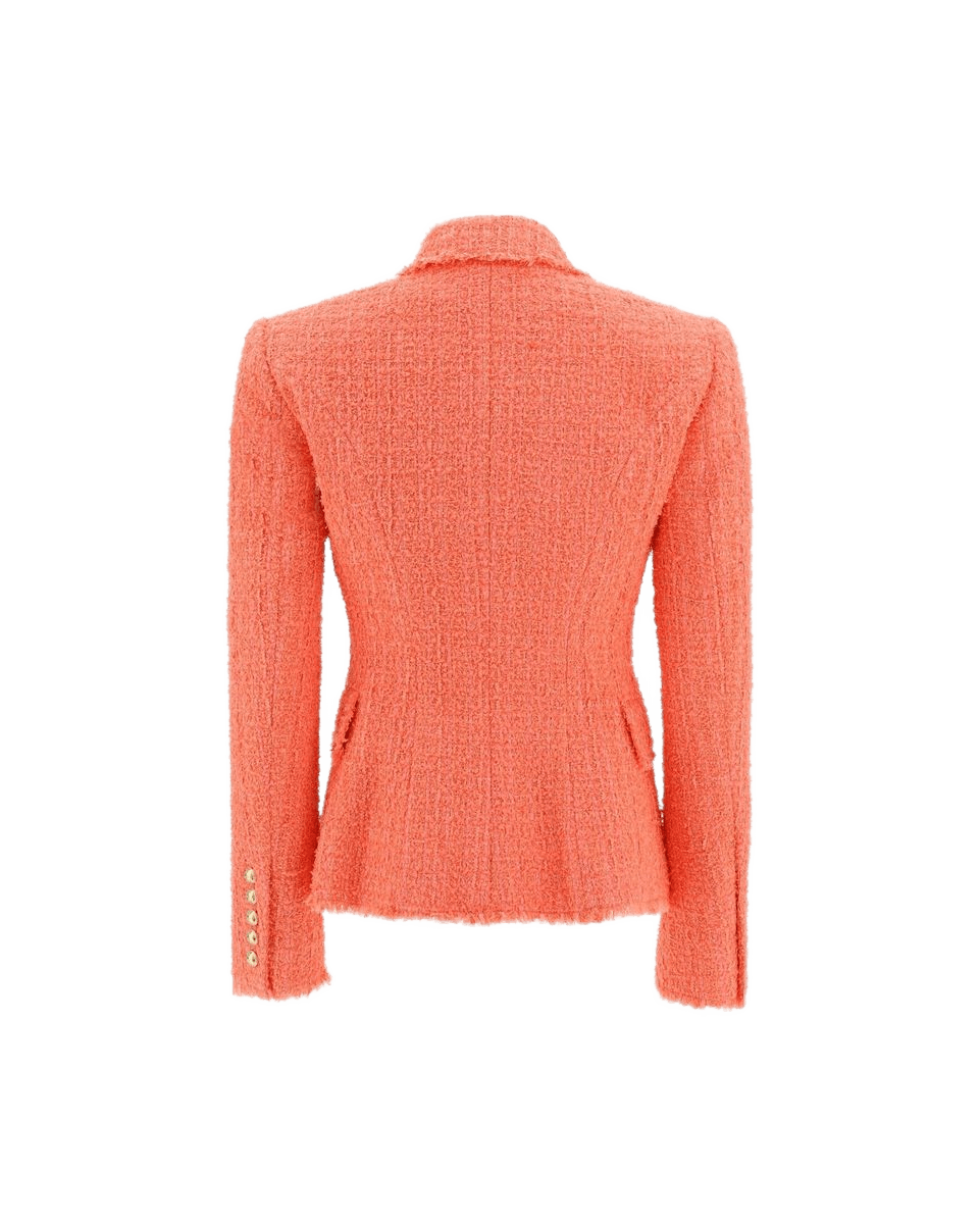 Balmain Orange Cotton Blazer Glam Steals