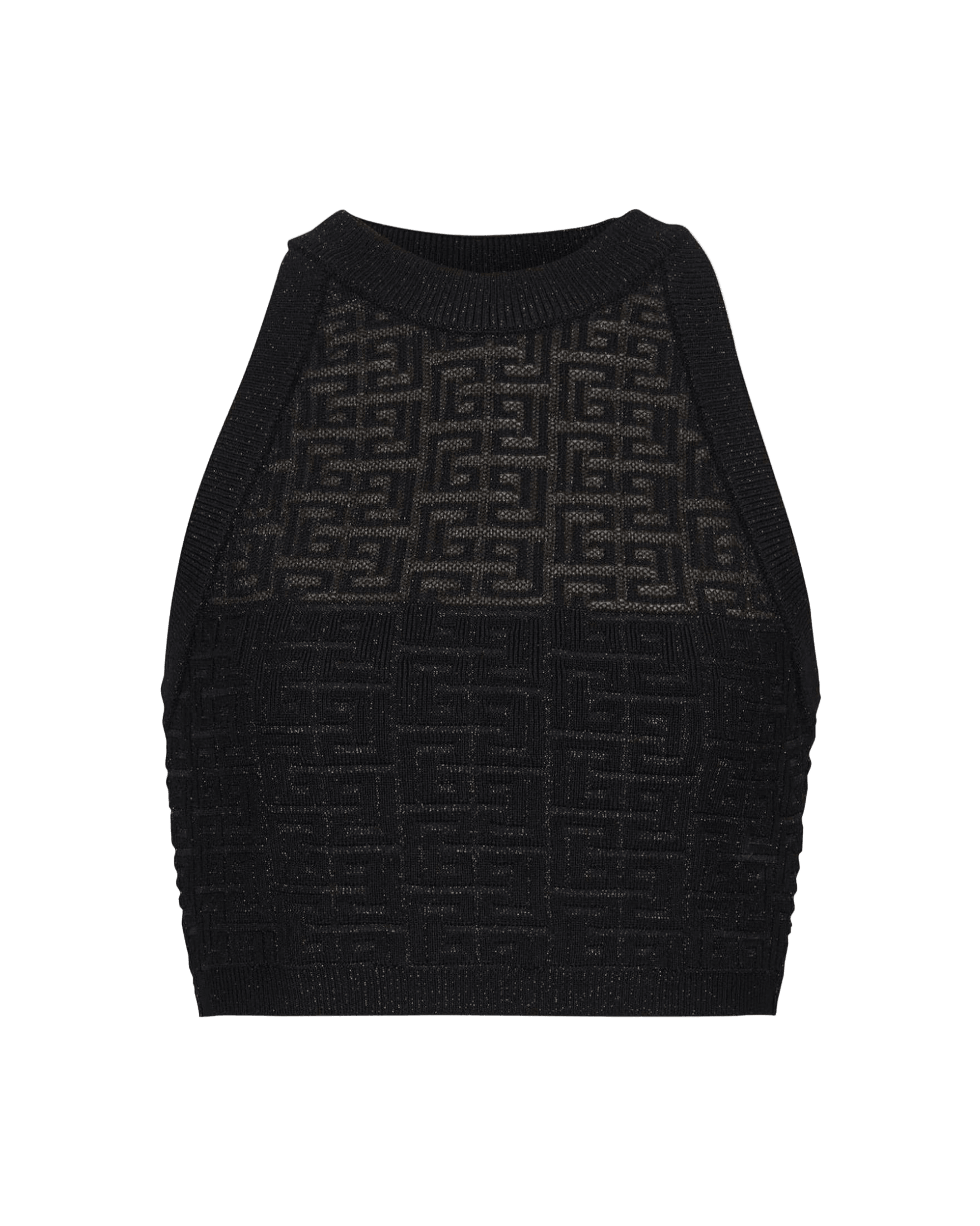 Balmain Pb Labyrinth Knit Top Glam Steals