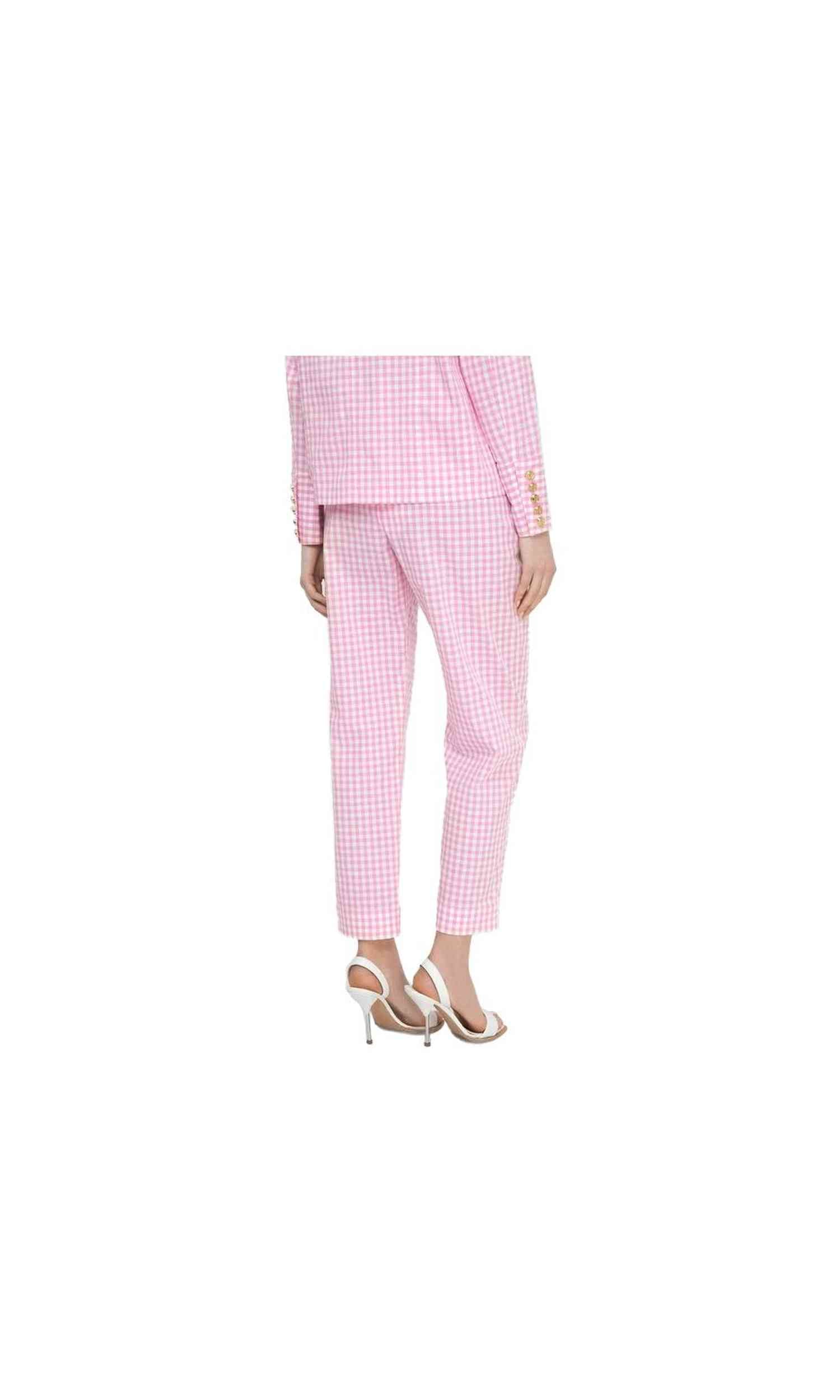 Balmain Pink Cotton Jeans & Pant Glam Steals