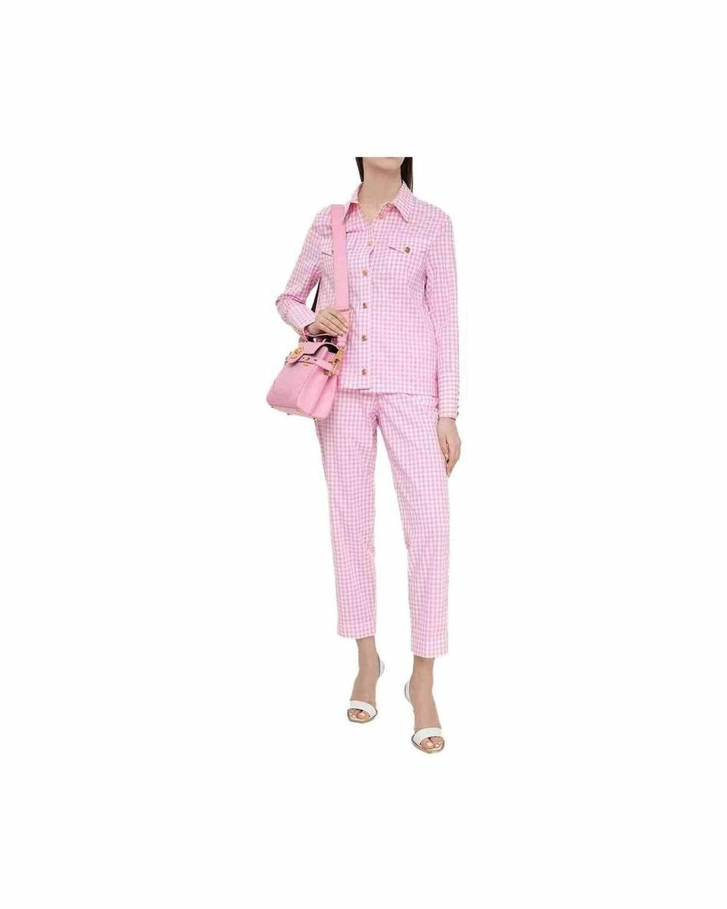 Balmain Pink Cotton Jeans & Pant Glam Steals