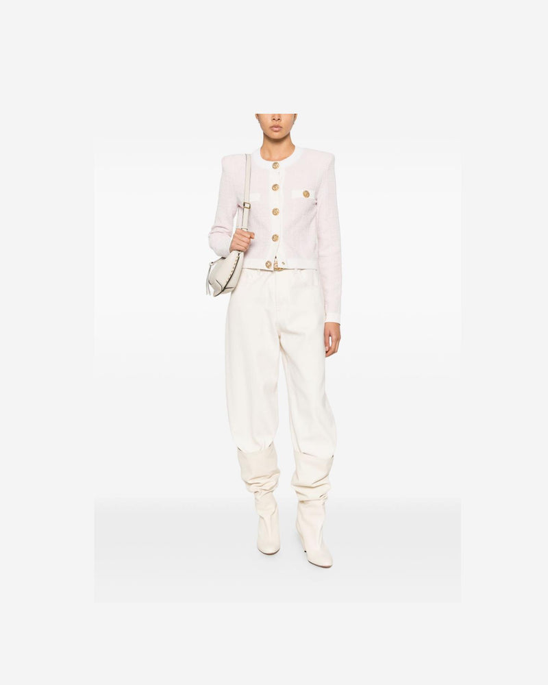 Balmain Pink Sweater Sweaters