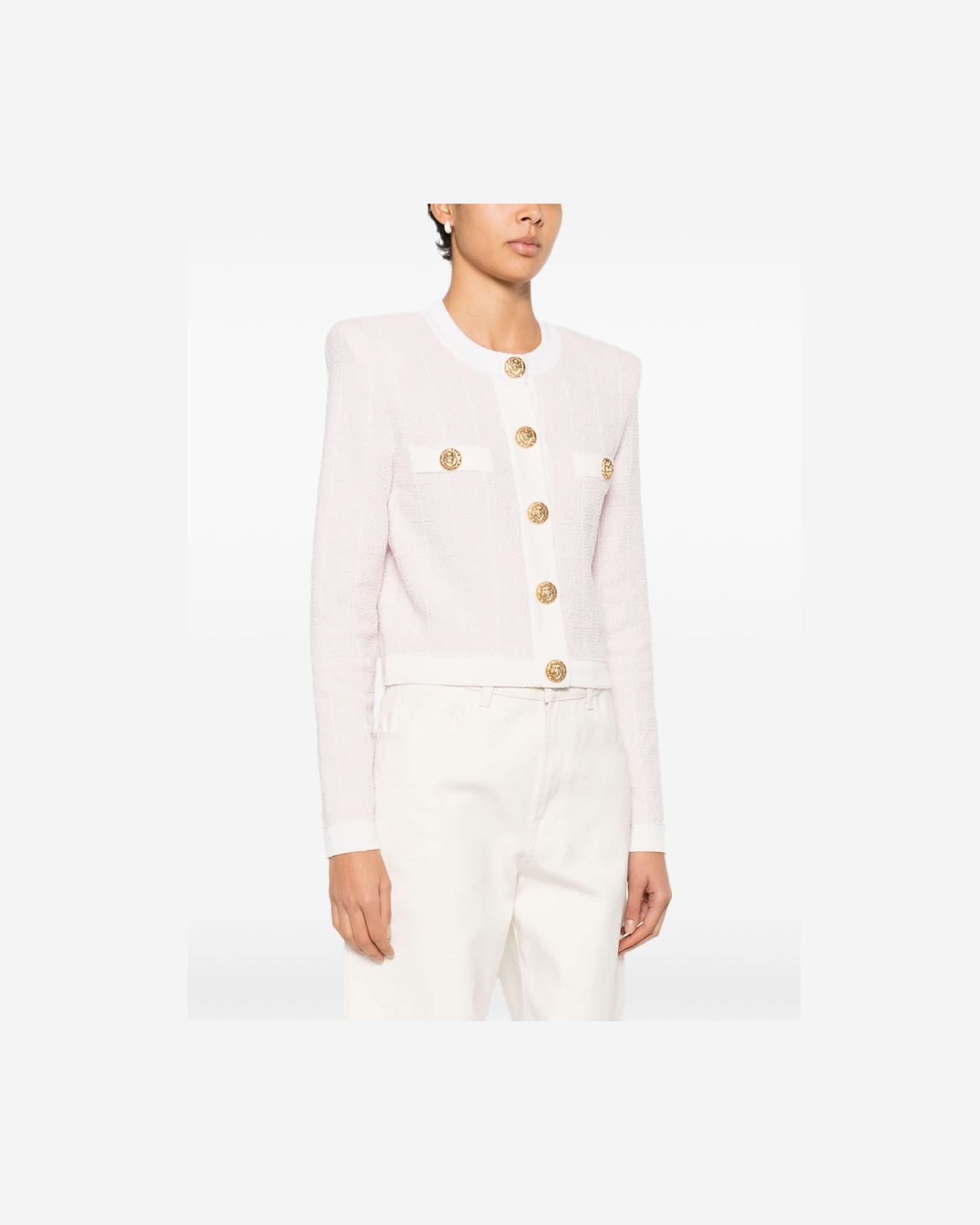 Balmain Pink Sweater Sweaters