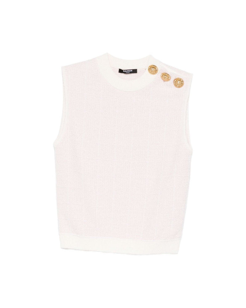 Balmain Pink Top Topwear