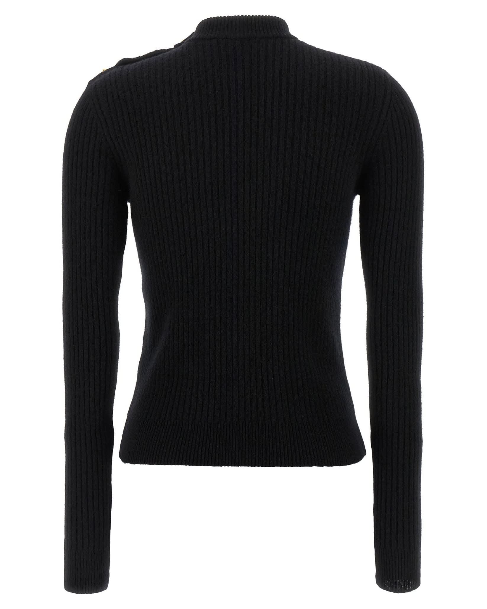 Balmain Ribbed Sweater Glam Steals