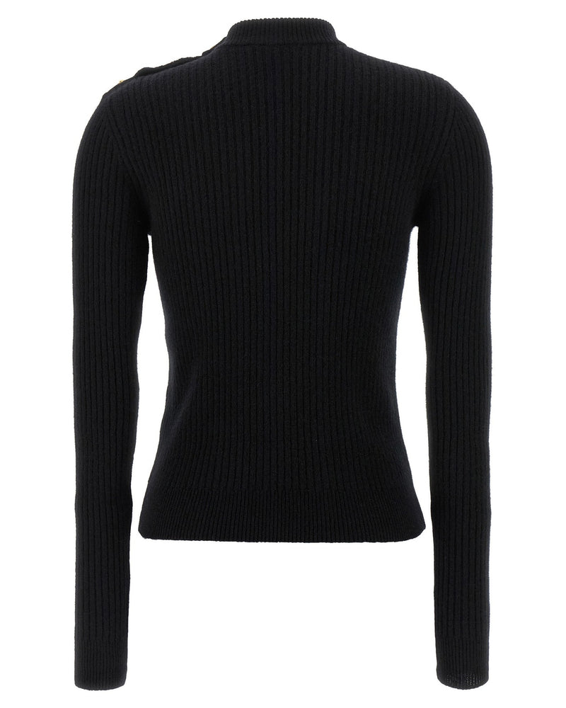 Balmain Ribbed Sweater Glam Steals