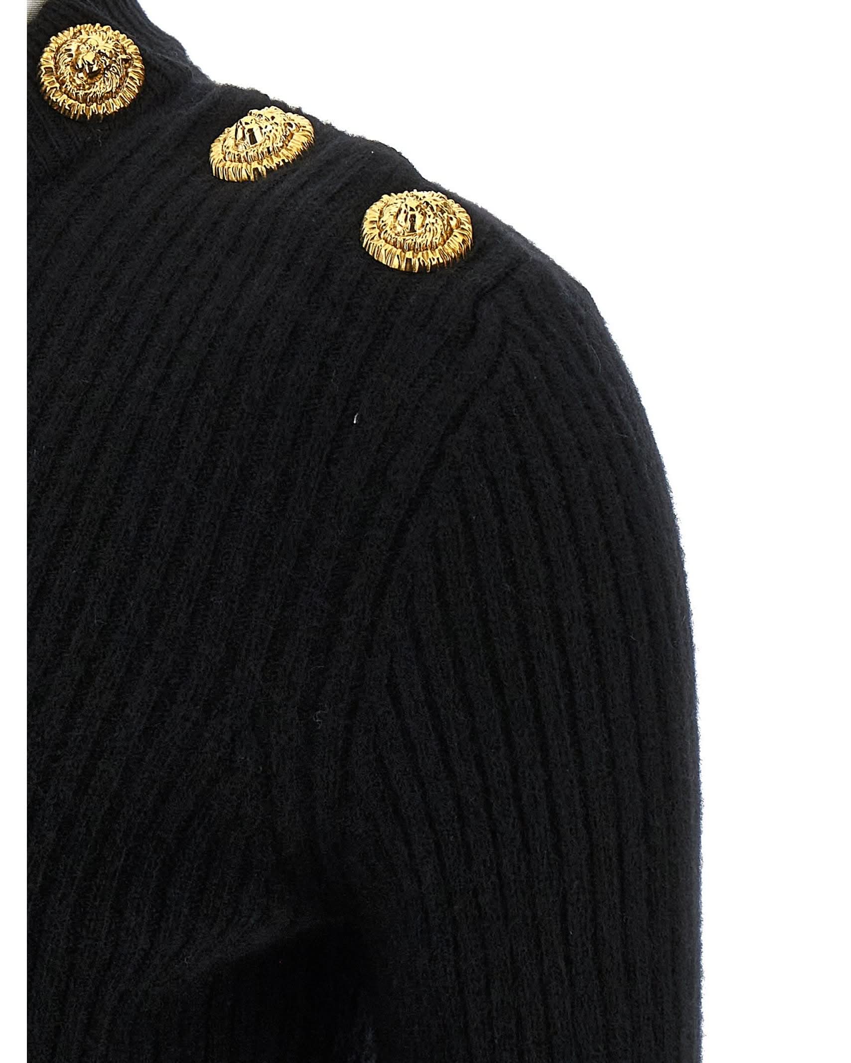 Balmain Ribbed Sweater Glam Steals