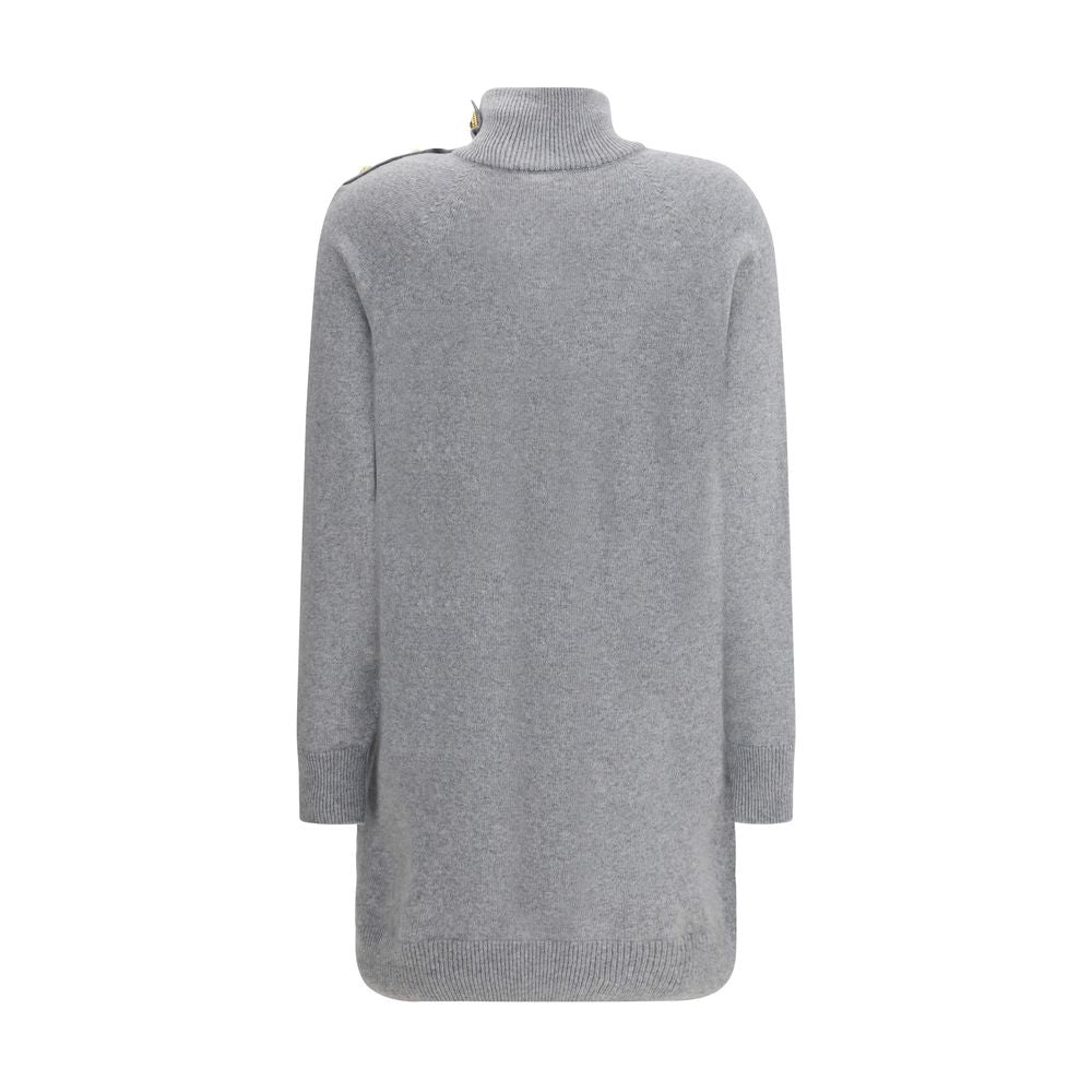 Balmain Short Cashmere Sweater Dress Glam Steals