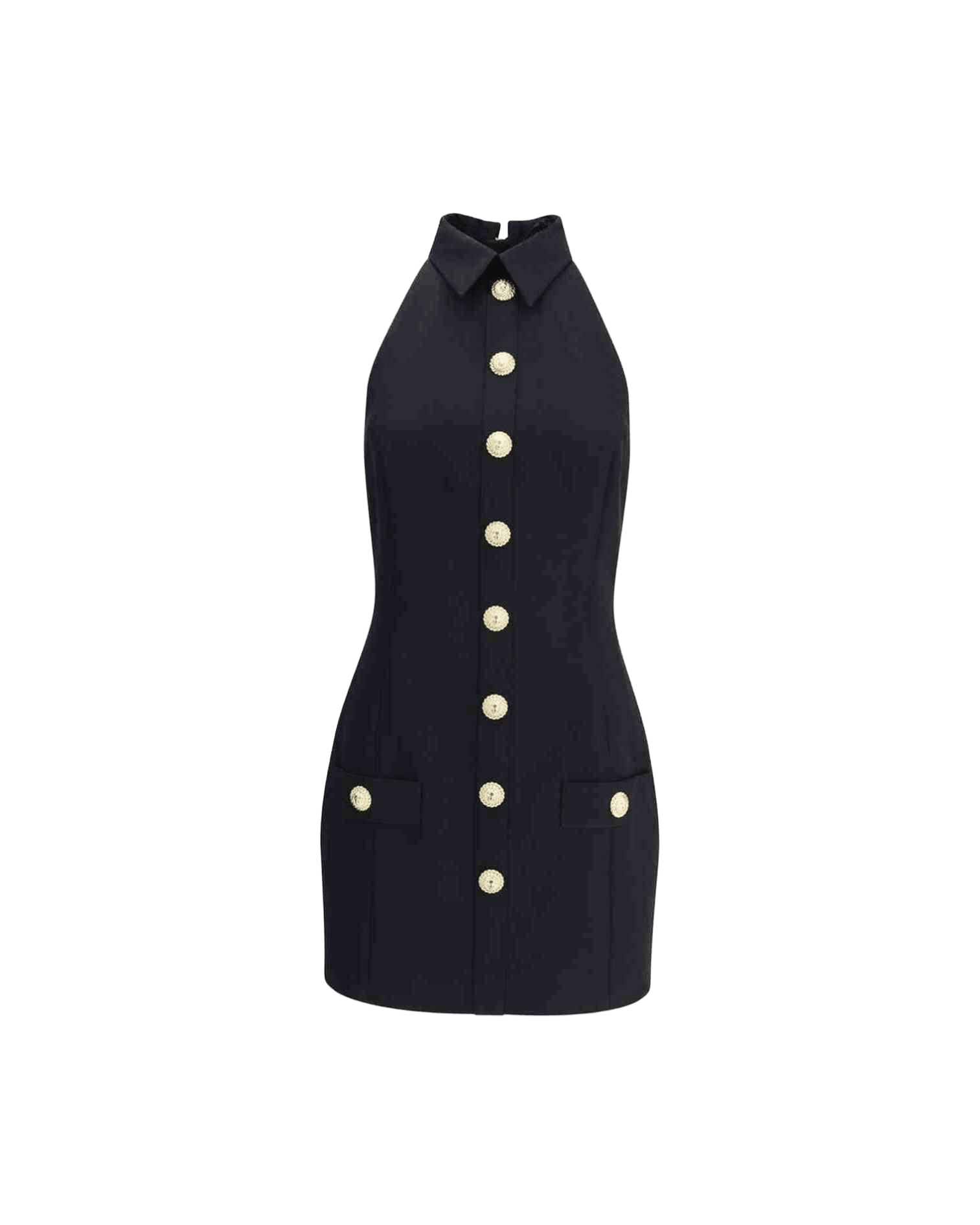 Balmain Sleeveless Short Dress Glam Steals