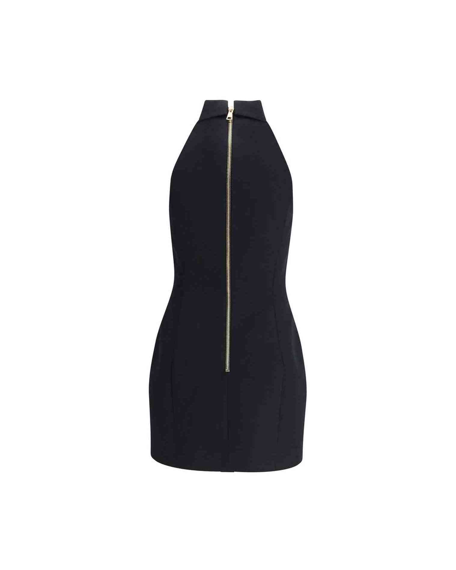 Balmain Sleeveless Short Dress Glam Steals