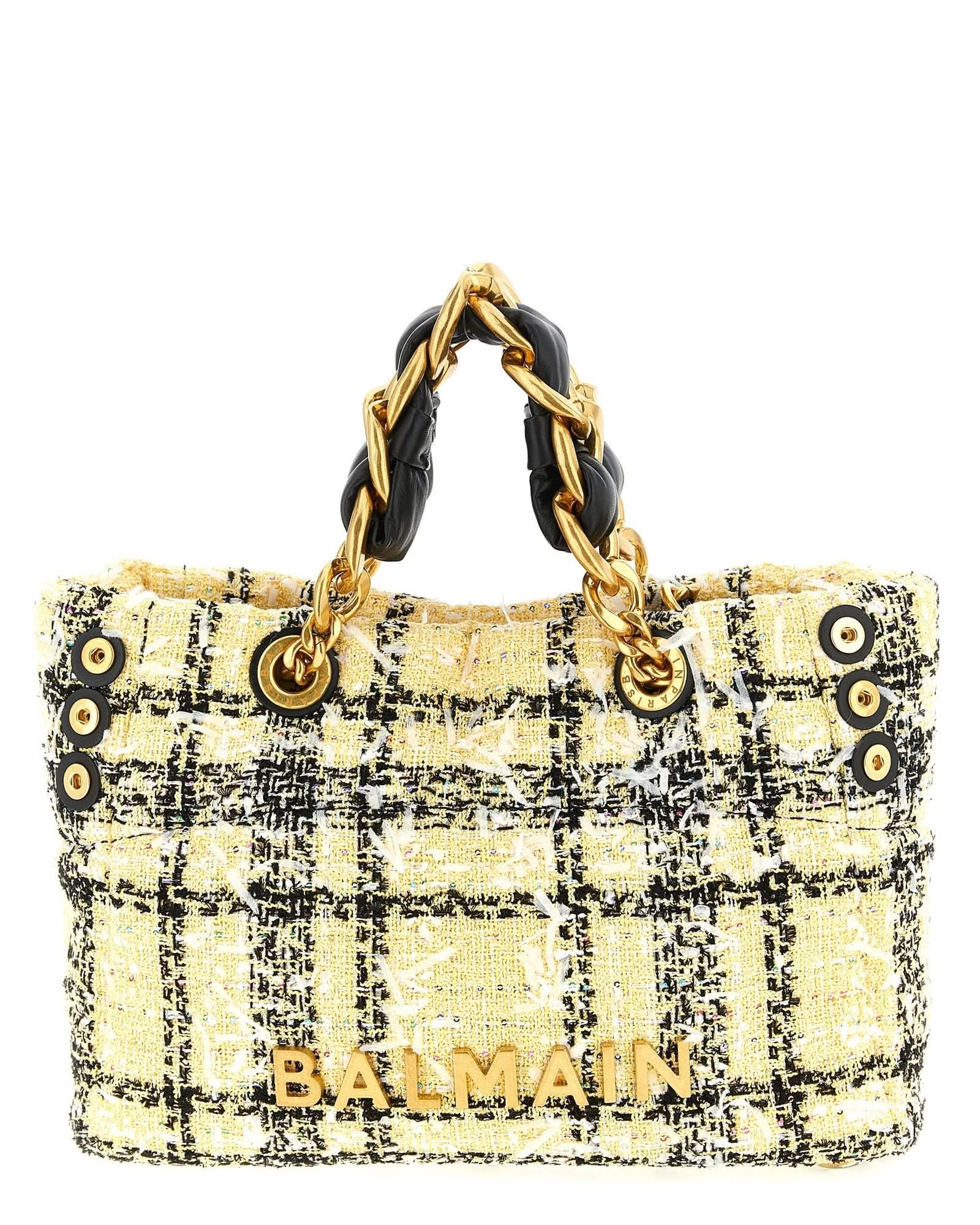 Balmain Soft Cabas Small Shopping Bag Glam Steals