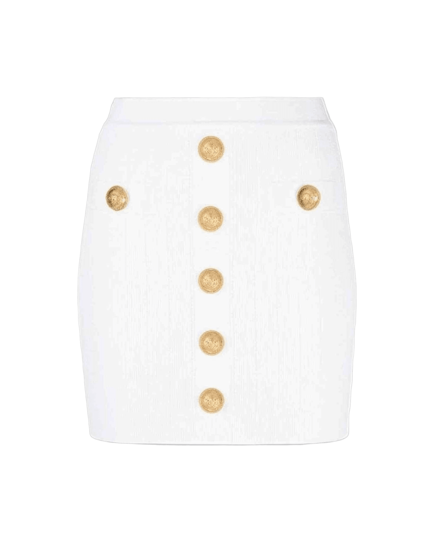 Balmain Stretch Mini Skirt Glam Steals