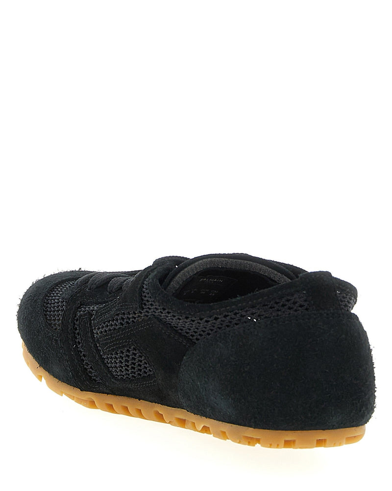 Balmain Suede Racer 45 Sneakers Glam Steals