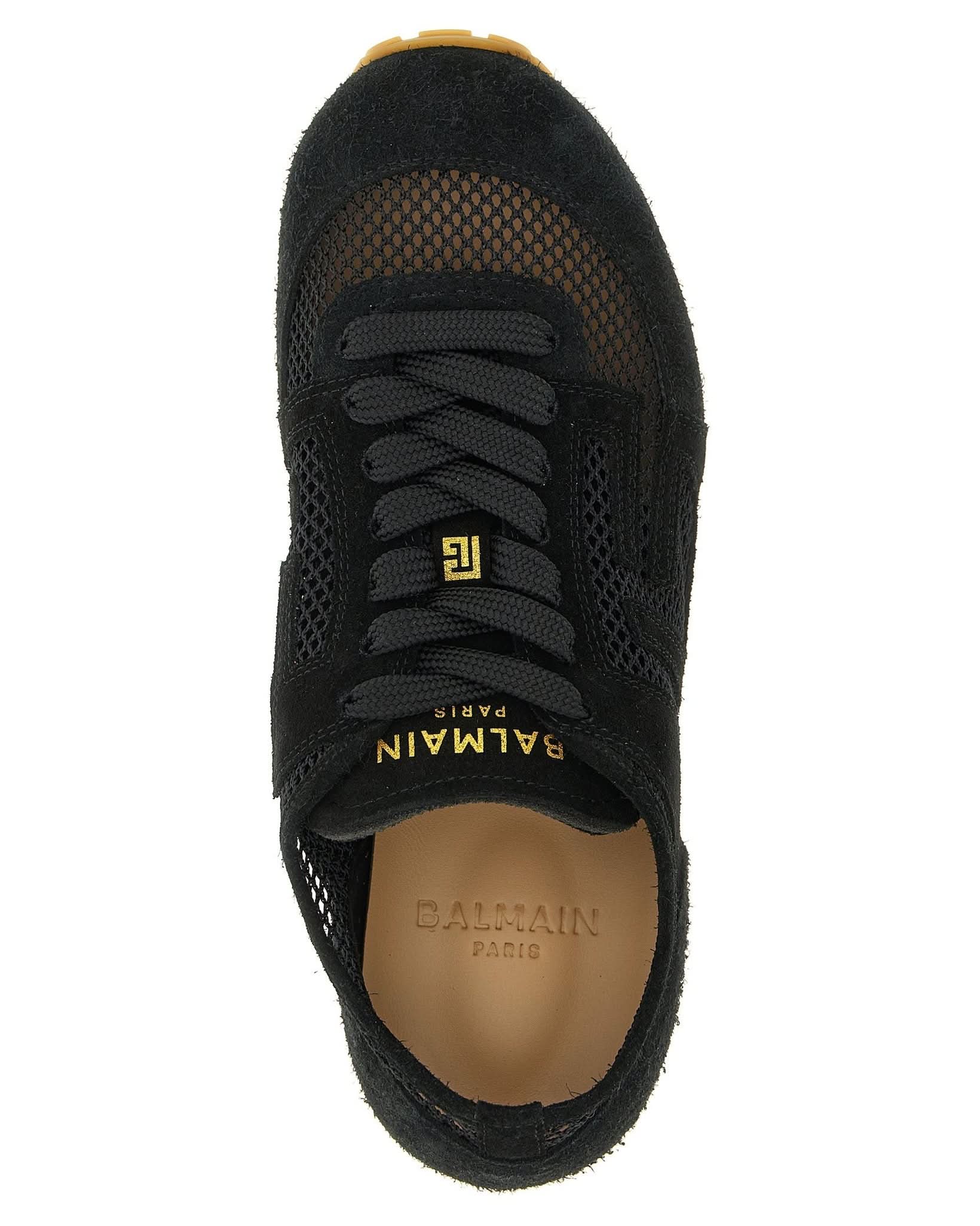 Balmain Suede Racer 45 Sneakers Glam Steals