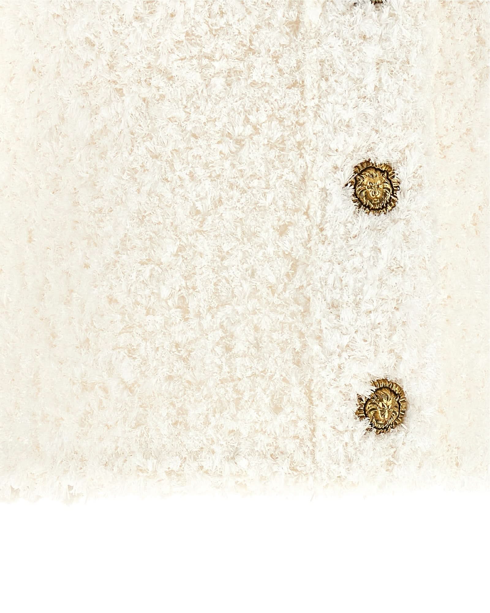 Balmain Tweed Cardigan Plumetis Glam Steals