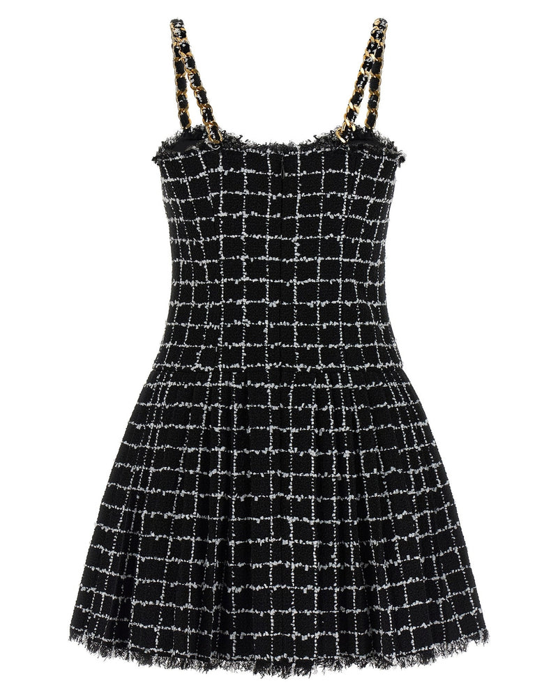 Balmain Tweed Dress Glam Steals
