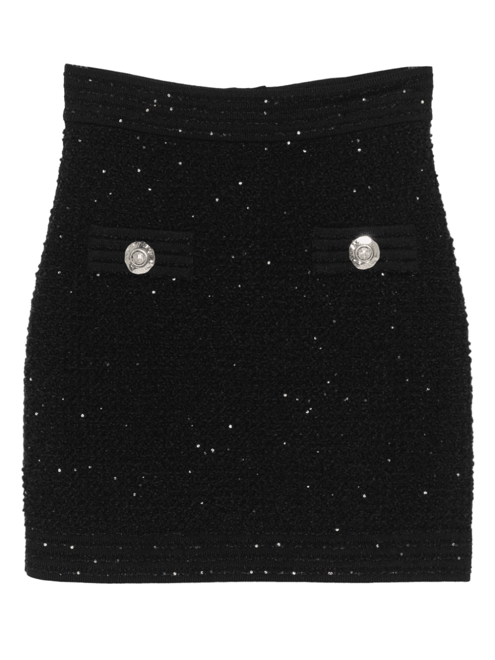Balmain Tweed Mini Skirt Glam Steals