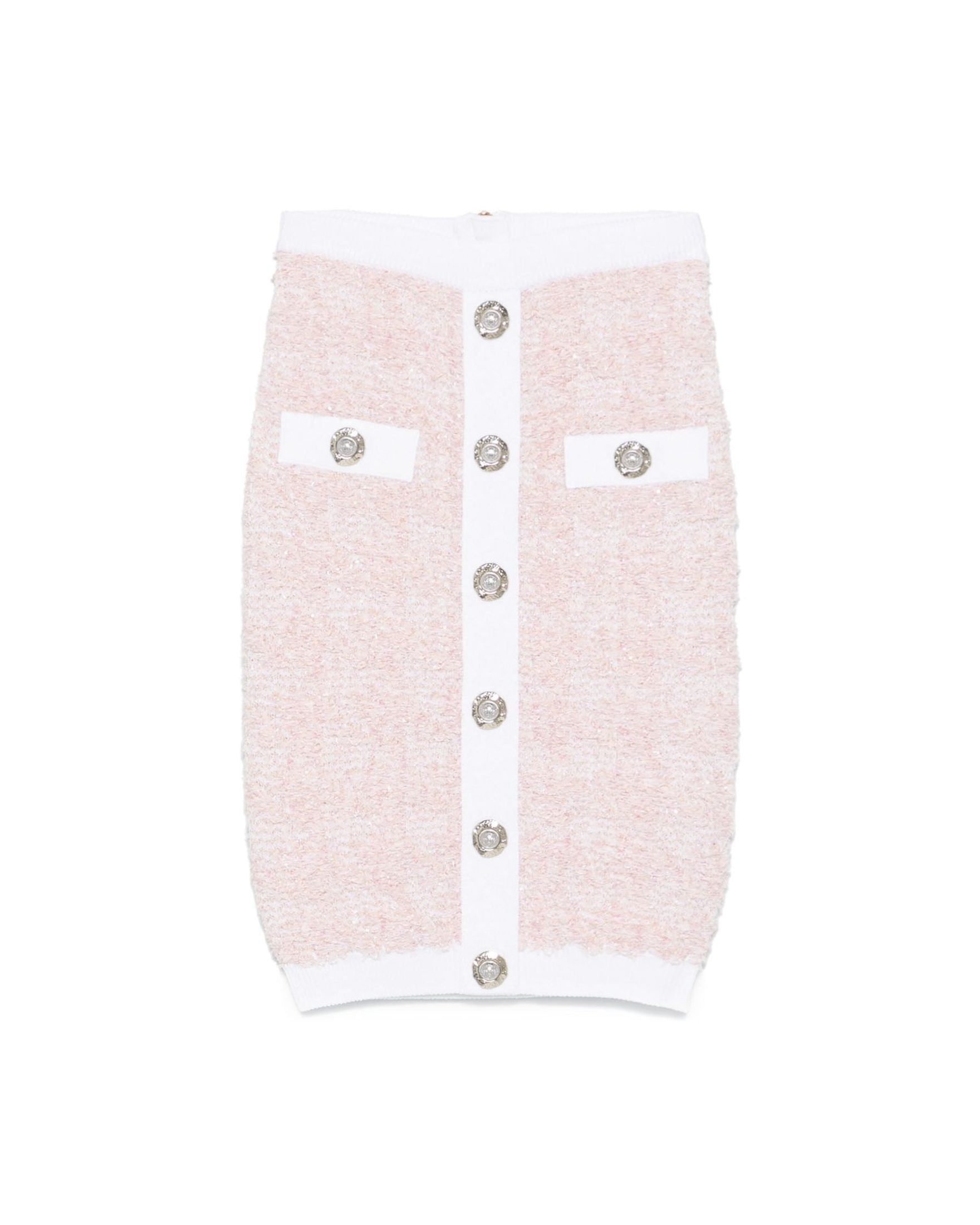 Balmain Tweed Pencil Skirt Glam Steals