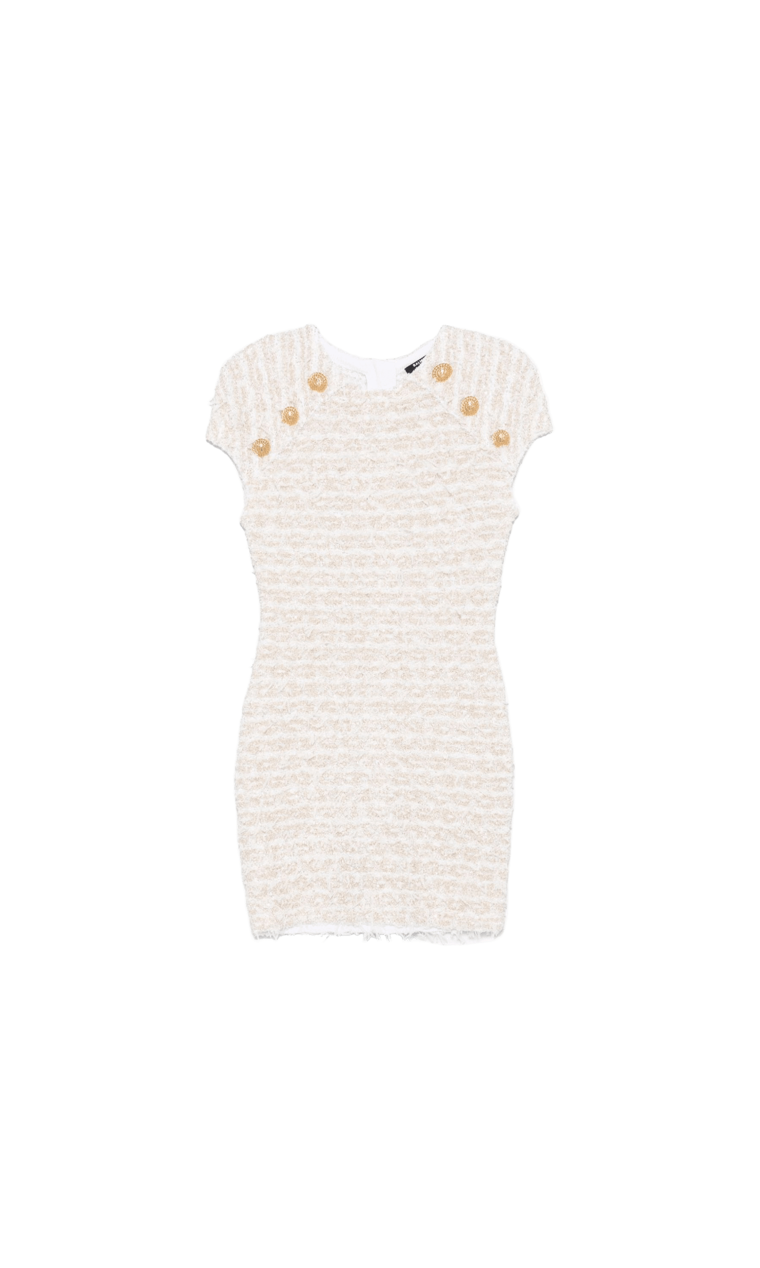 Balmain Tweed Short Dress Glam Steals