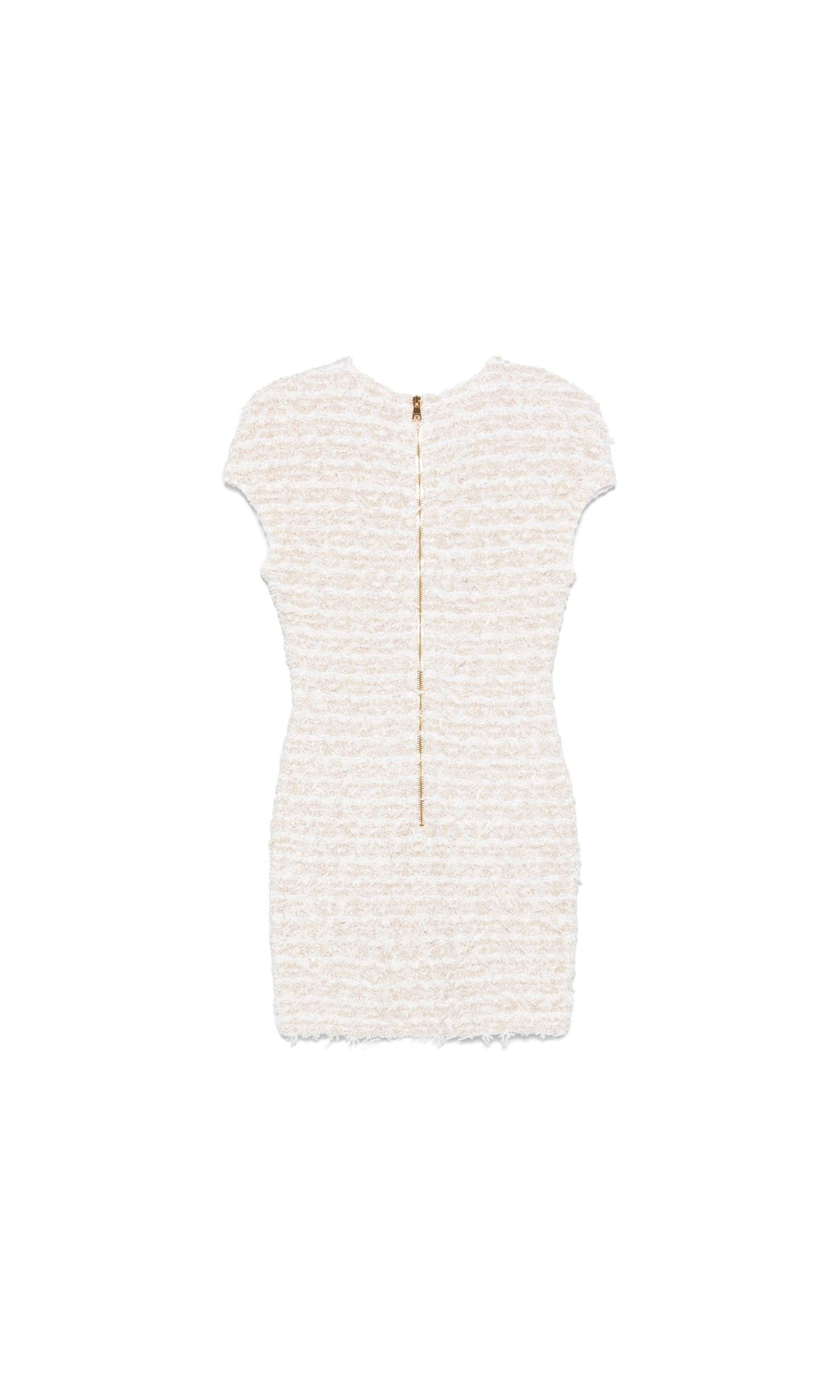 Balmain Tweed Short Dress Glam Steals