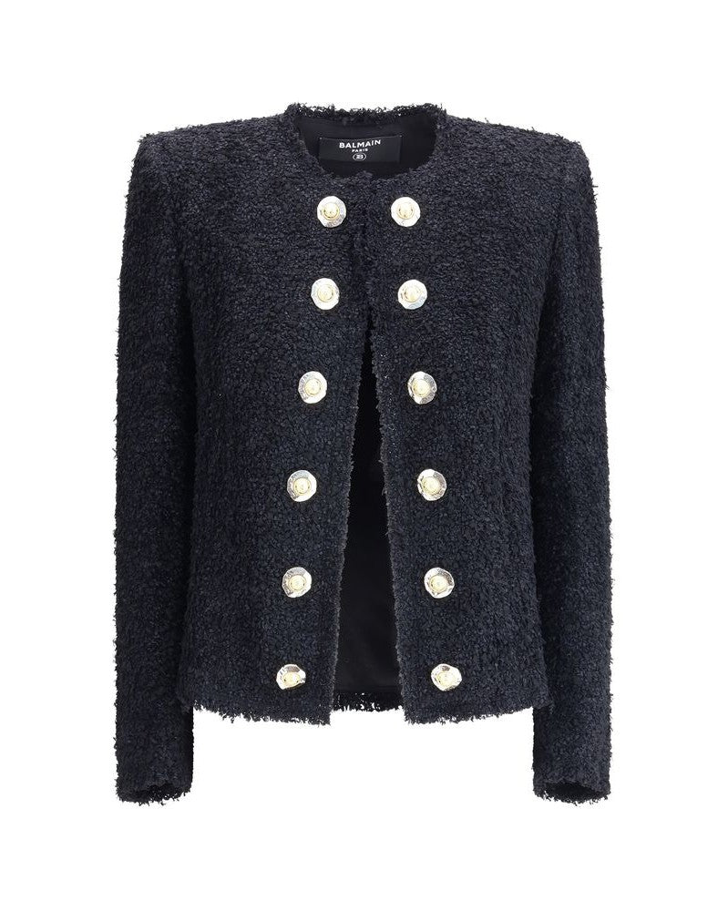 Balmain Tweed Spencer Jacket Glam Steals