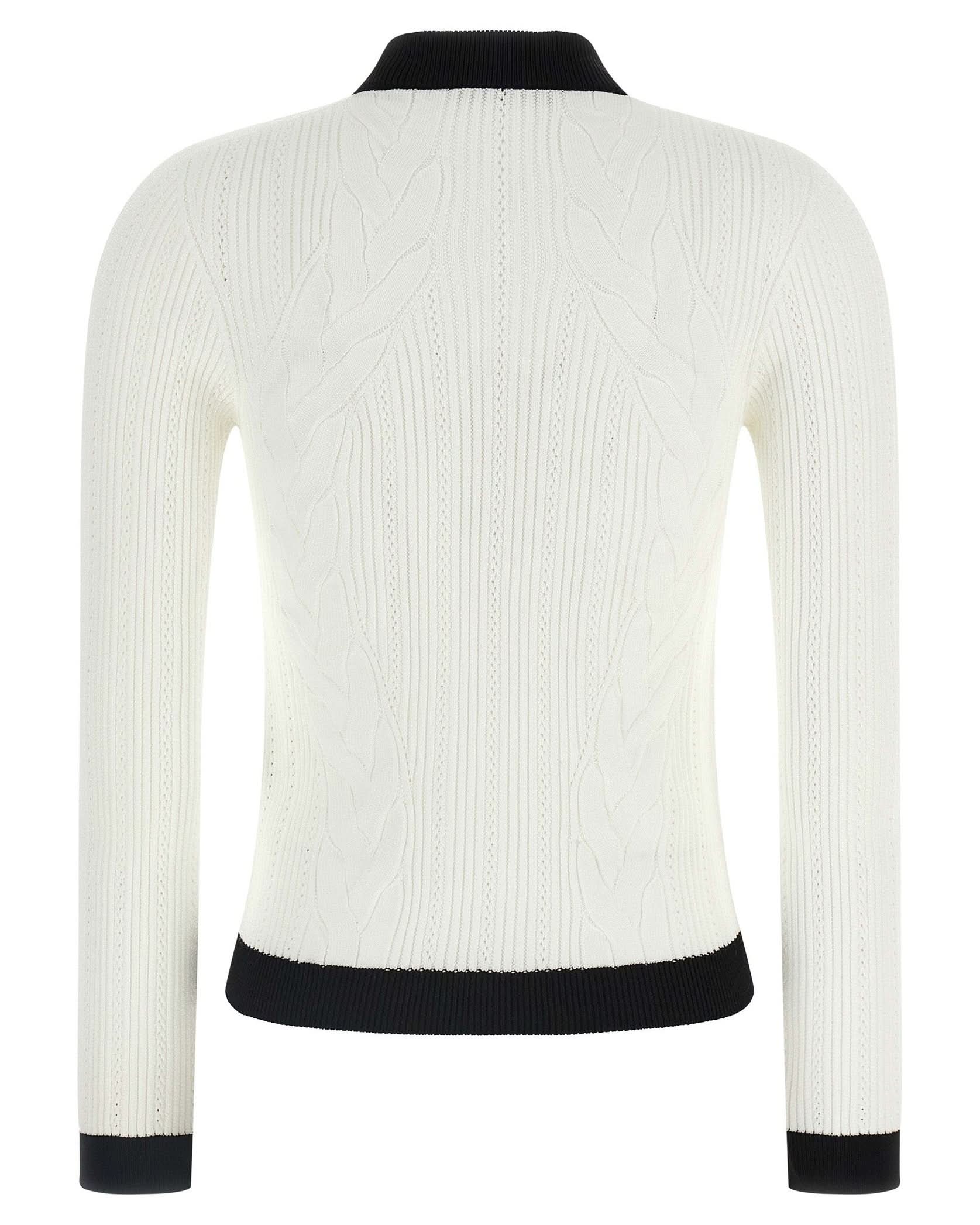 Balmain Two Tone Cardigan Glam Steals