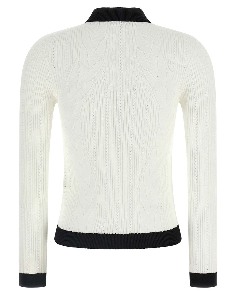 Balmain Two Tone Cardigan Glam Steals