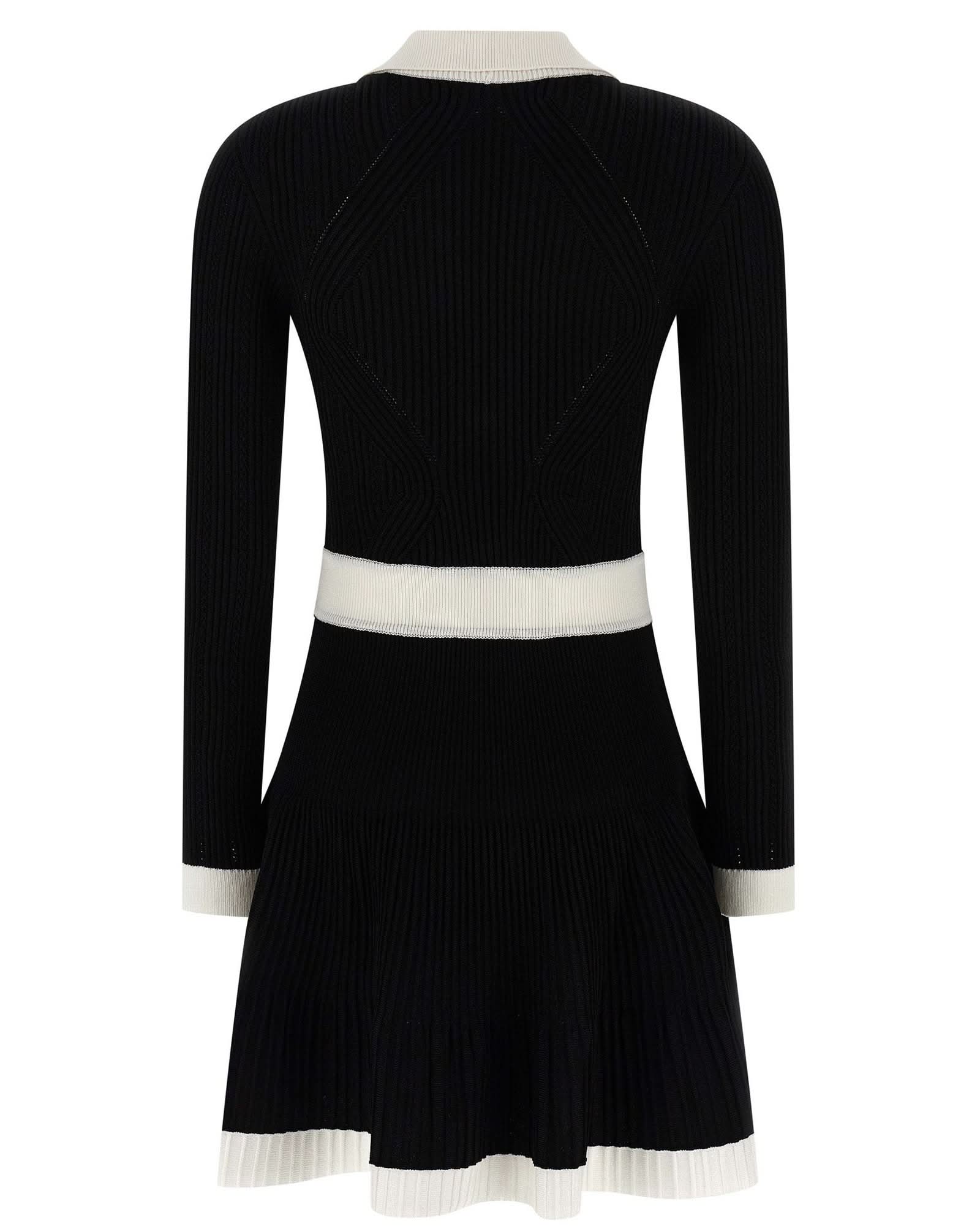 Balmain Two Tone Dress Glam Steals
