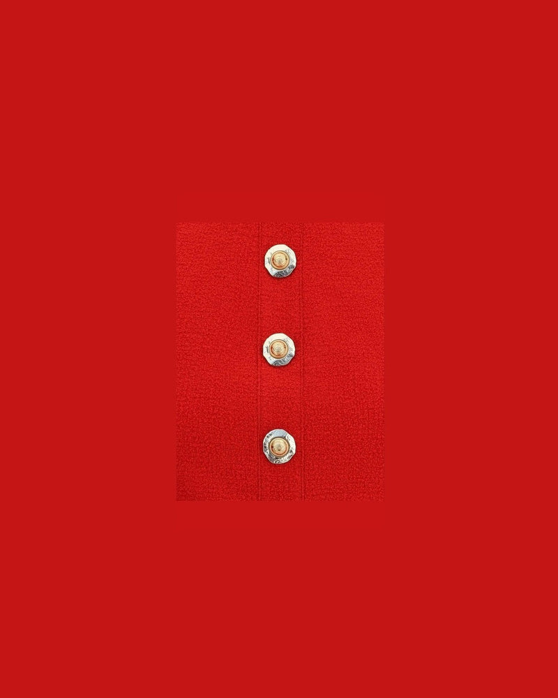 Balmain Wool Bouclé Crop Top Glam Steals