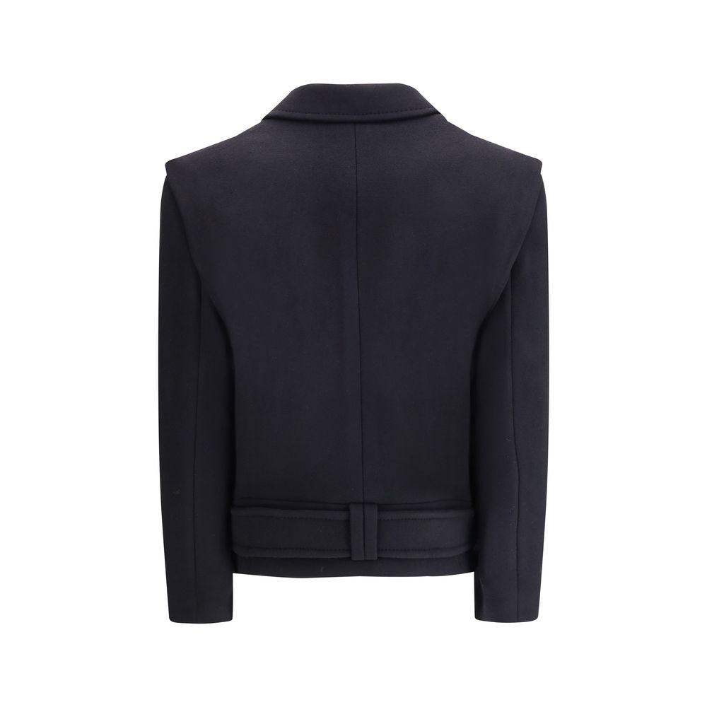 Balmain Wool Double Breasted Coat Glam Steals