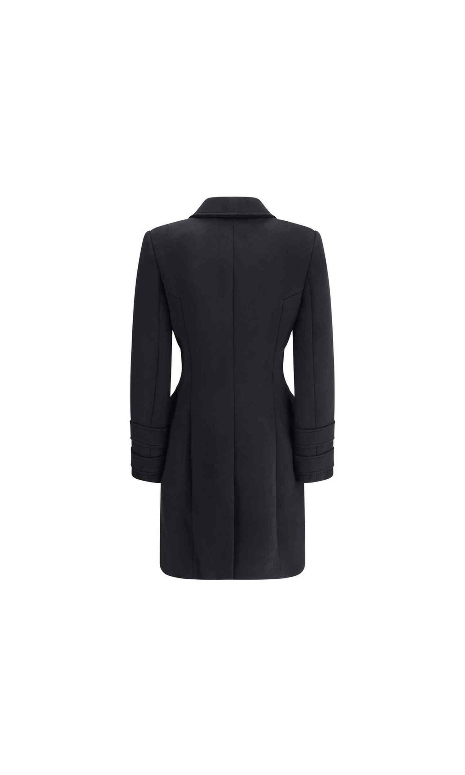Balmain Wool and Cashmere Double Breasted Coat Glam Steals