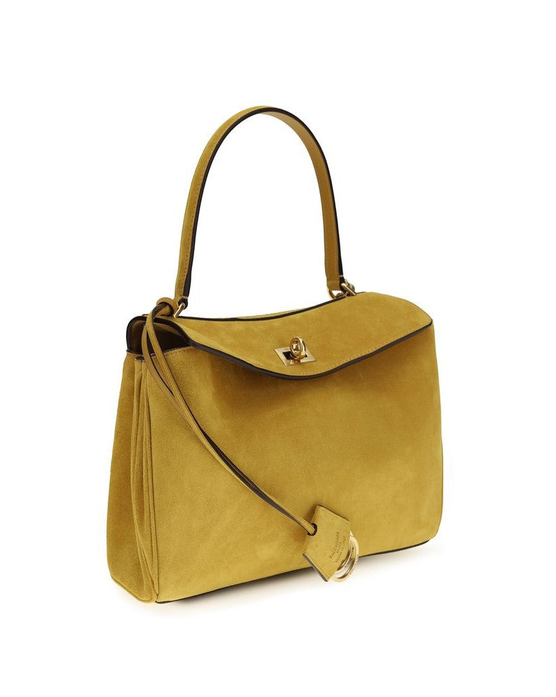 Beige Calf Leather Bos Taurus Shoulder Bag Glam Steals