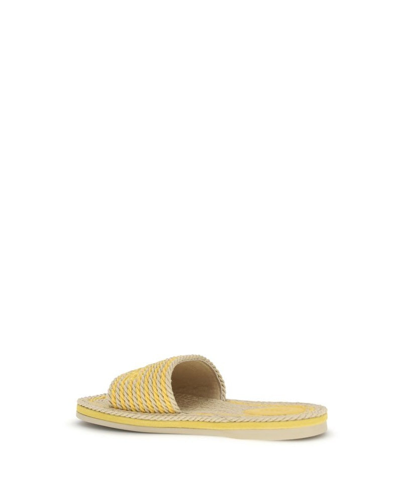 Beige Lamb Ovis Aries Aries Flat Sandals Glam Steals