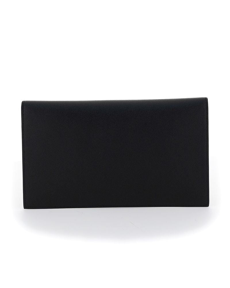 Black Calf Leather Bos Taurus Wallet Glam Steals