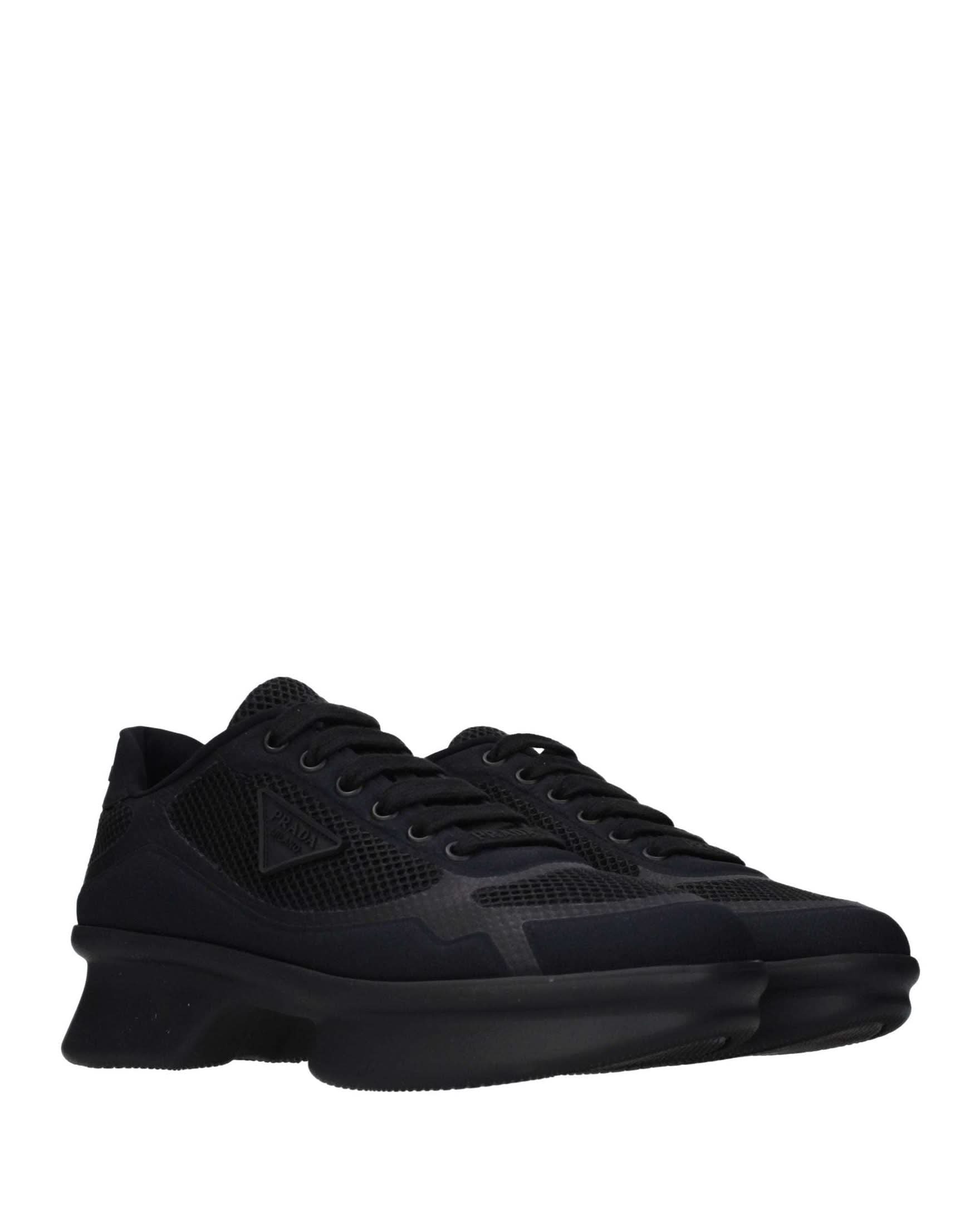 Black Fabric Low Top Sneakers Glam Steals