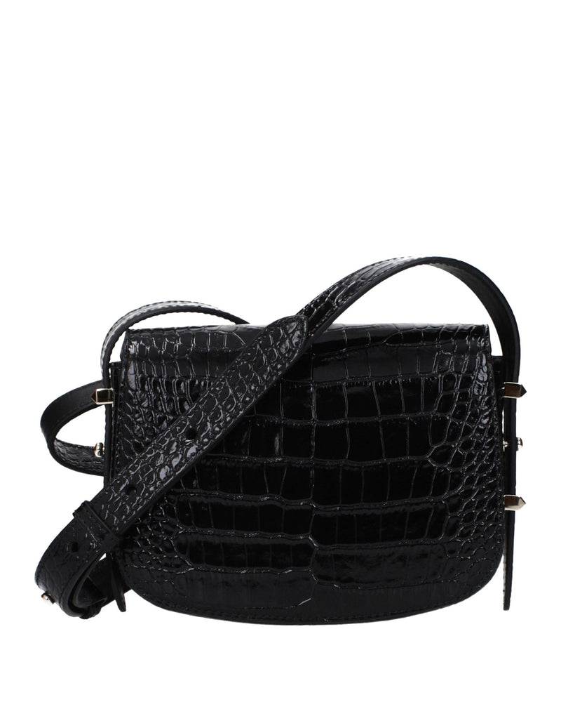 Jimmy Choo Black Leather Crossbody Bag Glam Steals