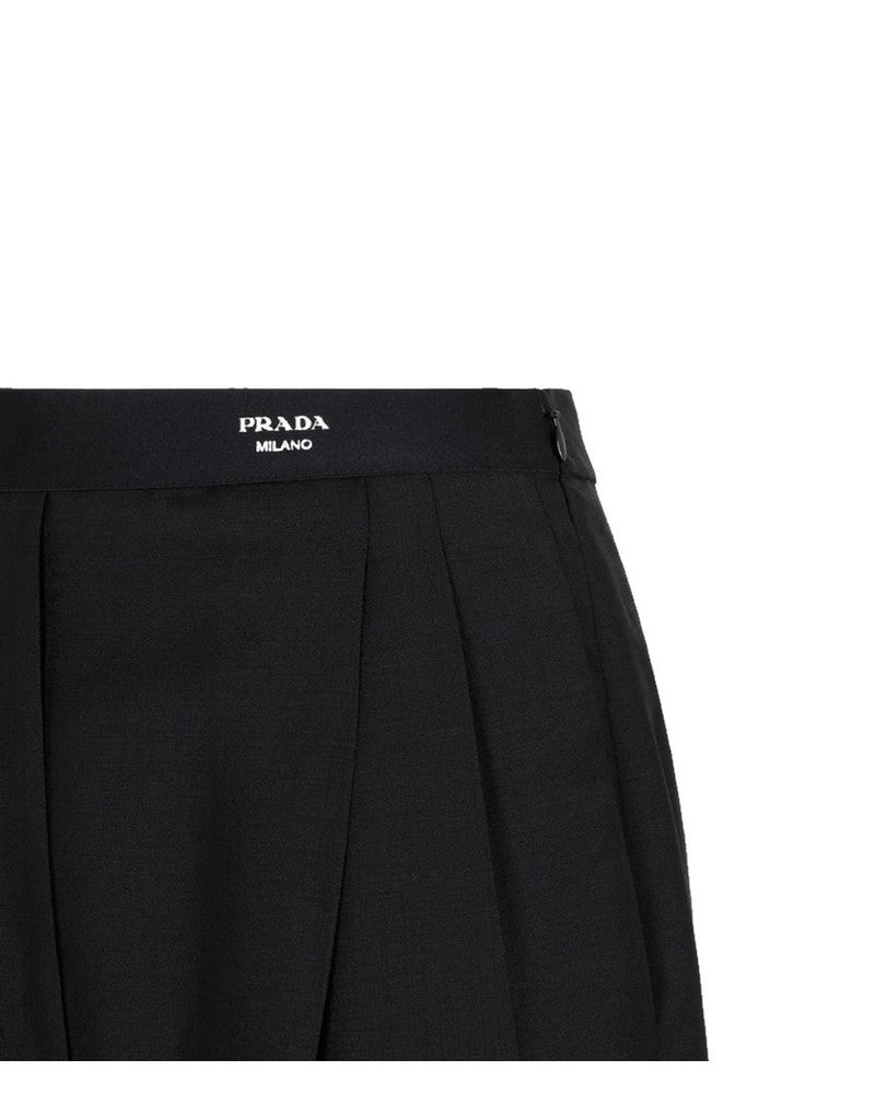 Black Mohair Casual Pants Glam Steals