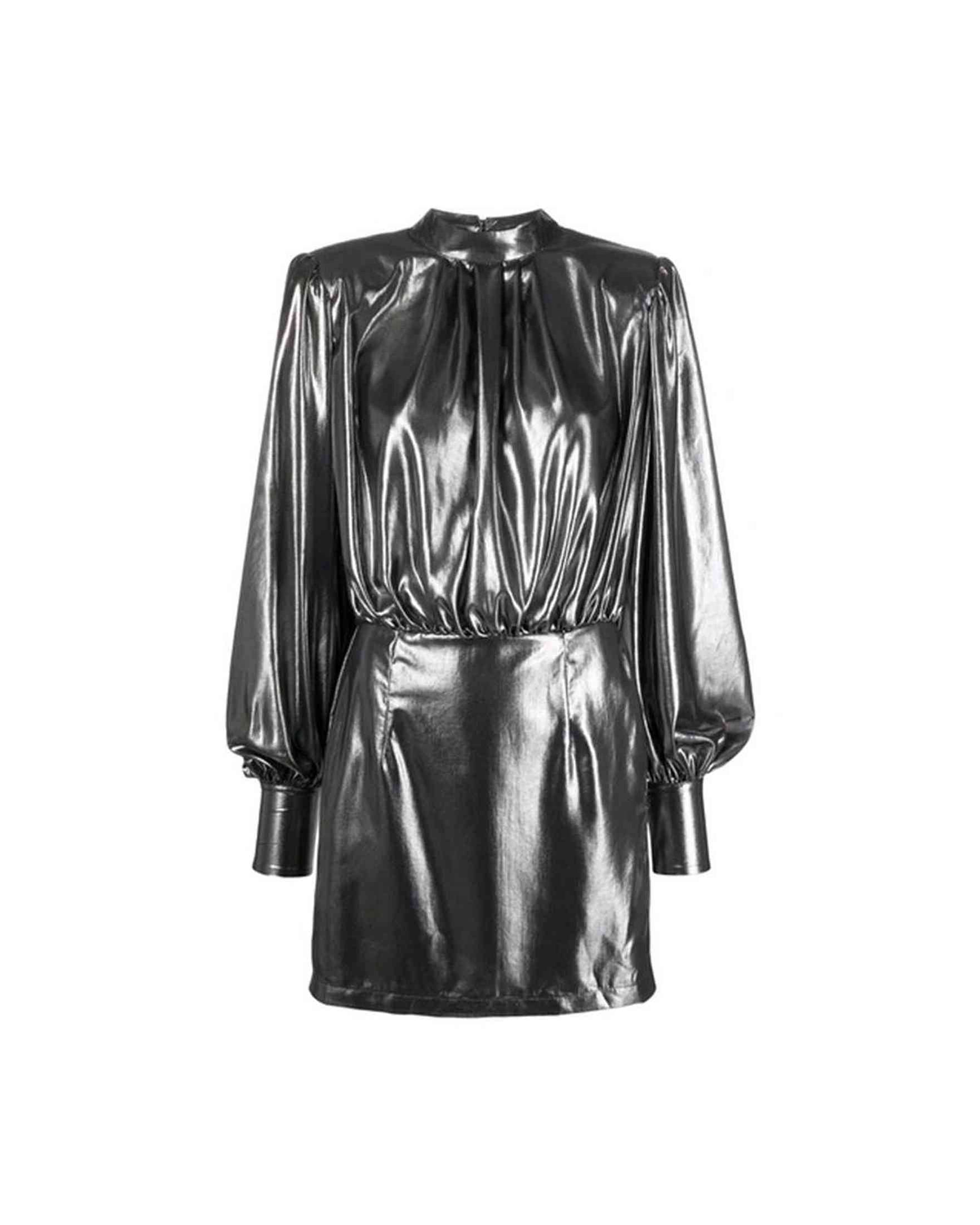 Blanca Vita Abelia Laminated Mini Dress Glam Steals