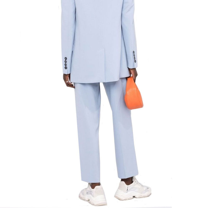 Blanca Vita Blue Elastane Dress Pant Glam Steals