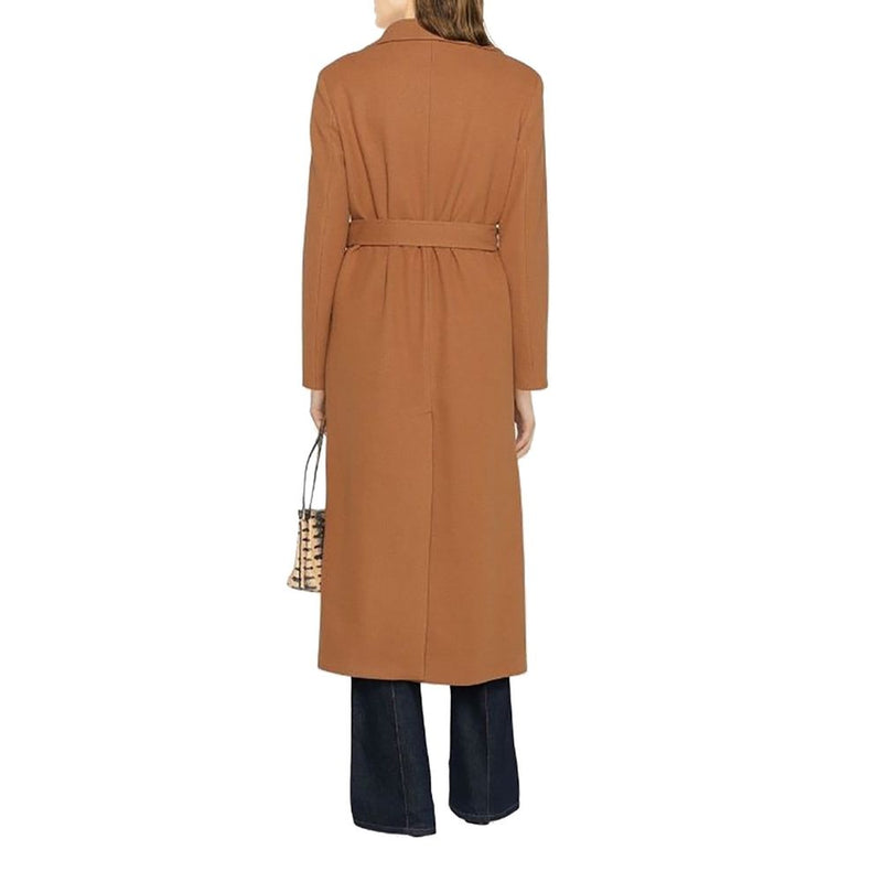 Blanca Vita Brown Cashmere Coat Glam Steals