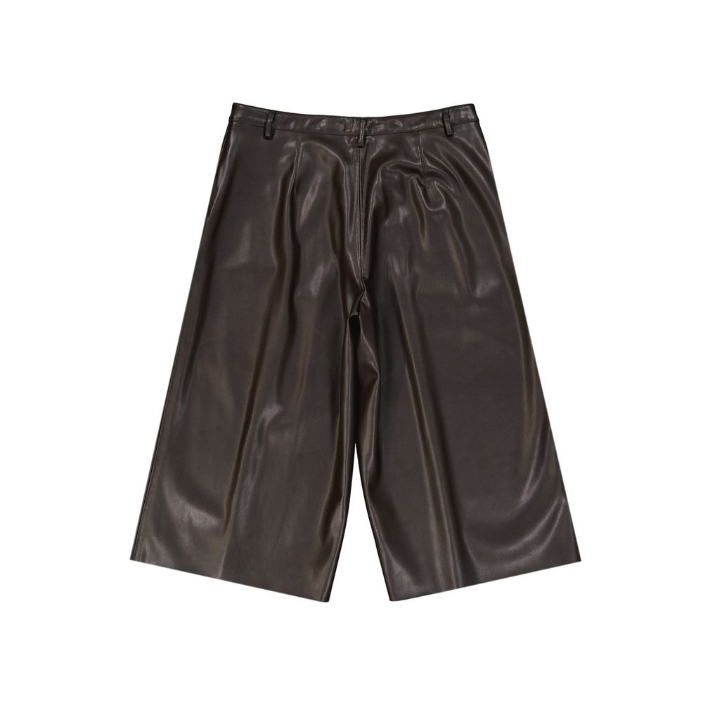 Blanca Vita Brown Polyethylene Bermuda Shorts Glam Steals