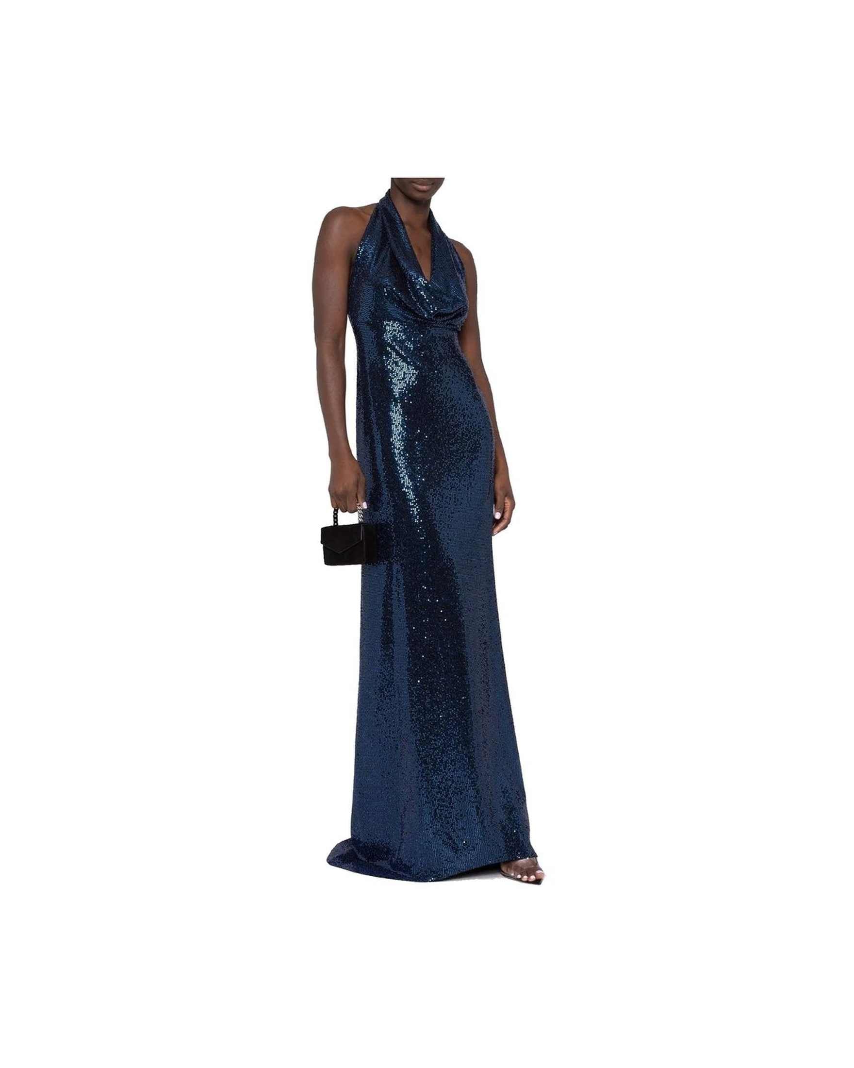 Blanca Vita Sequin Embellished Long Dress Glam Steals