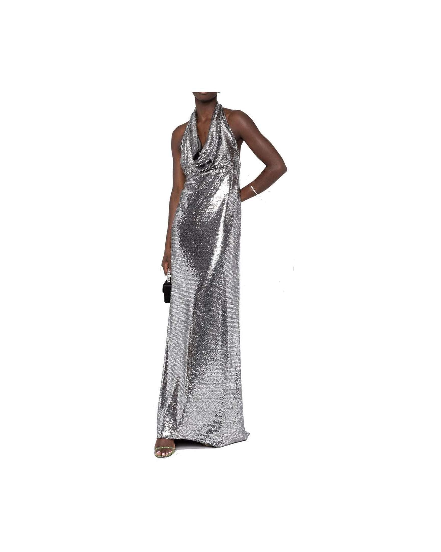 Blanca Vita Sequin Embellished Long Dress Glam Steals