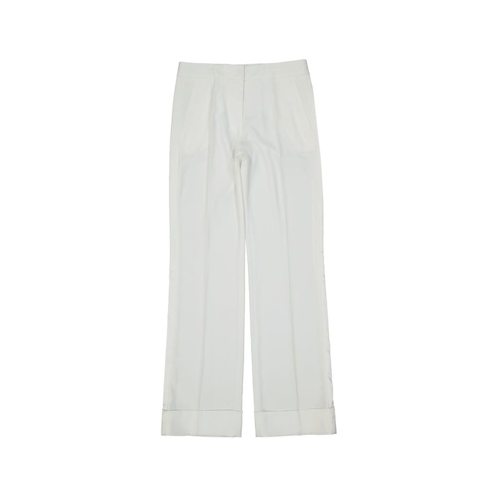 Blanca Vita White Polyester Pant Glam Steals