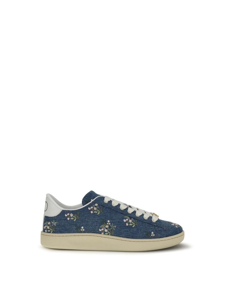 Valentino Garavani Blue Low Top Sneakers Glam Steals