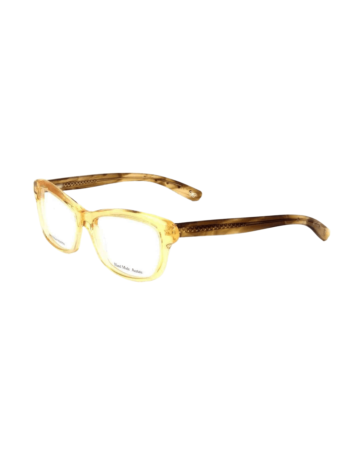 Bottega Veneta Orange Acetate Frame Glam Steals