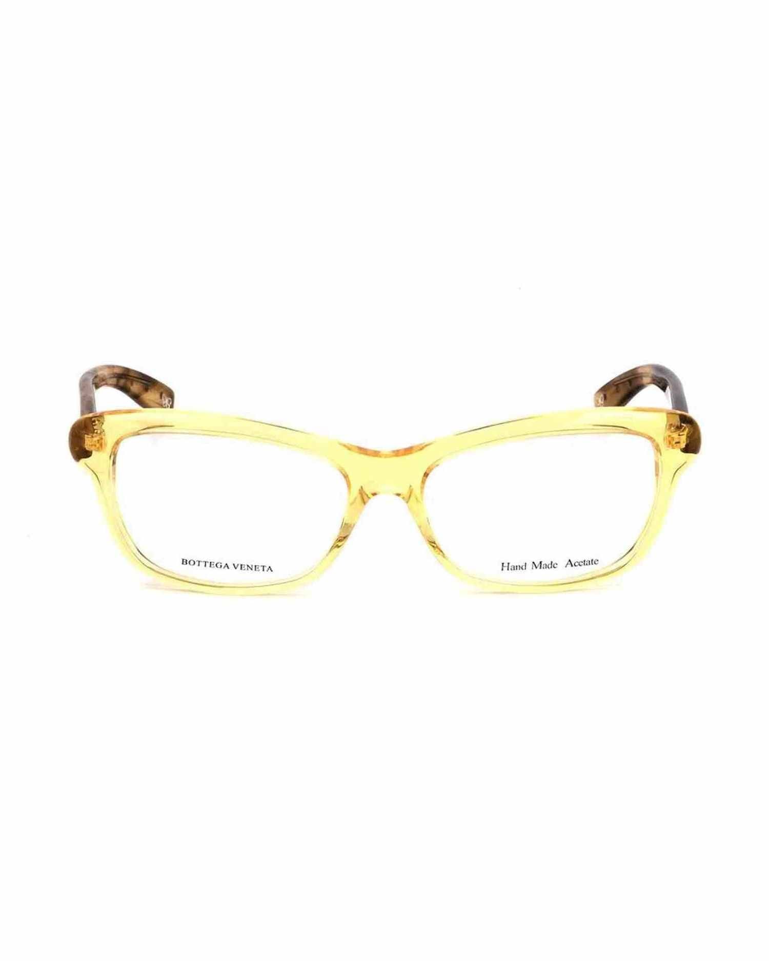 Bottega Veneta Acetate Orange Frame Glam Steals