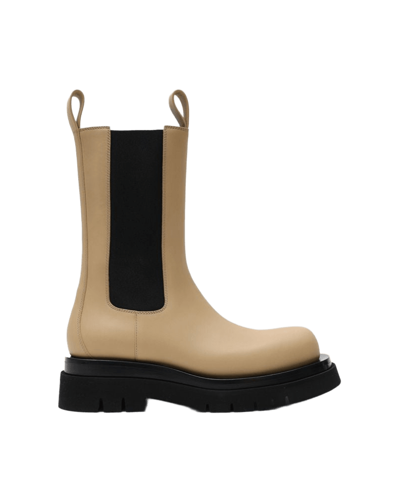 Bottega Veneta Beige Leather Boot Glam Steals